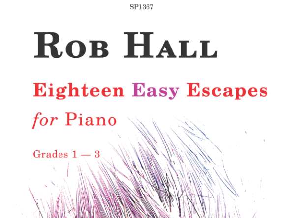 rob hall eighteen easy escapes for piano sp1367